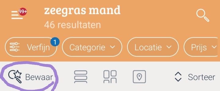 Mooie tweedehands spullen vinden op Marktplaats door zoekopdrachten slim in te stellen.