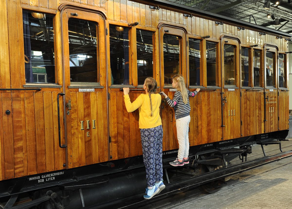 Citrytrip Utrecht met kinderen, Spoorwegmuseum.
