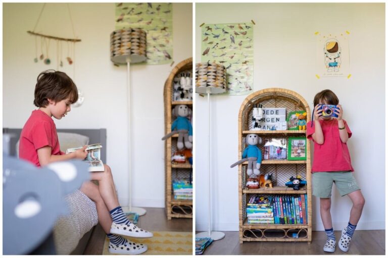 Duurzame kinderkamer met tweedehands spullen.