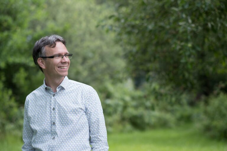 Manu Busschots van stichting Klimaatgesprekken.