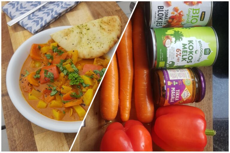 Vegan recept: tikka masala.