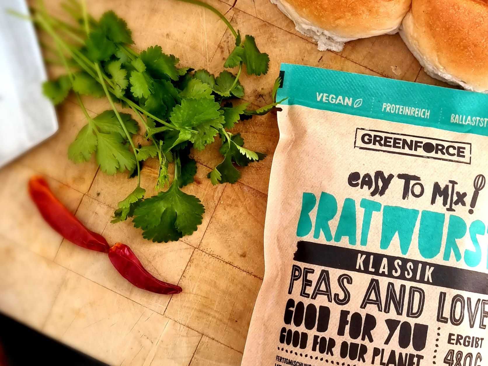 Vegan vleesvervangers van Greenforce.