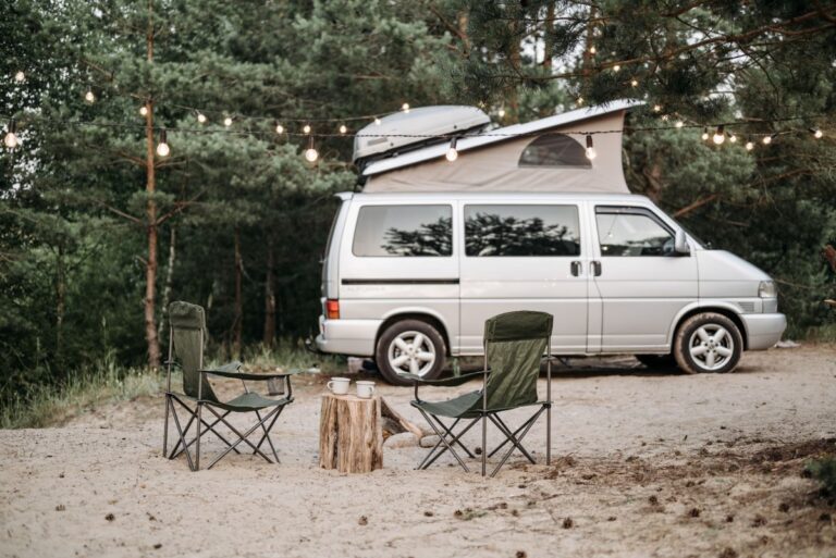 Kampeerspullen voor een camper.