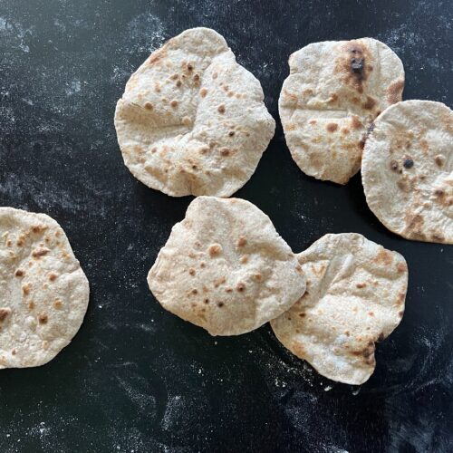 Chapati is indiaas platbrood.