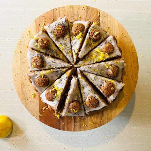 Citroen maanzaadcake.