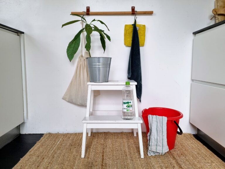 Milieuvriendelijk schoonmaken met natuurazijn.