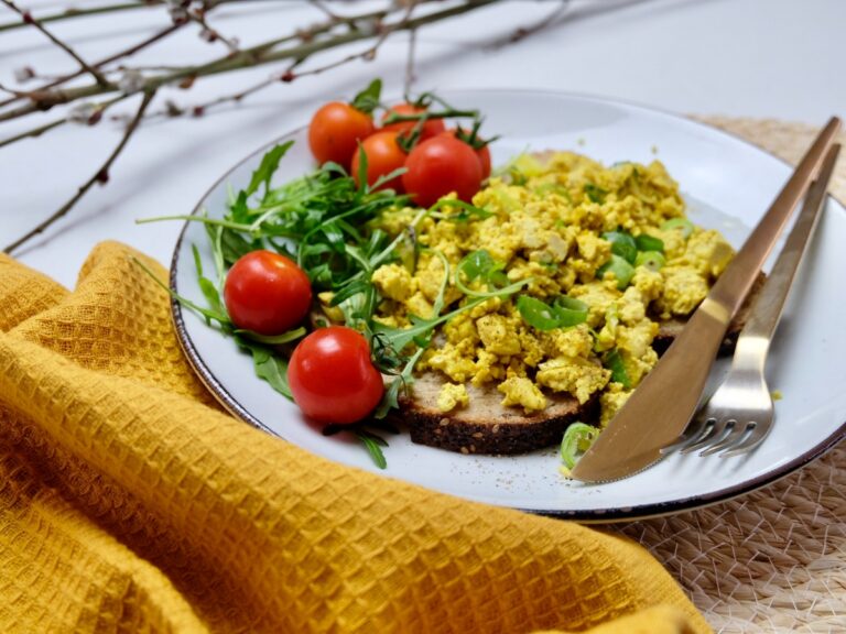 Tik eens een vegan alternatief voor je eitje.