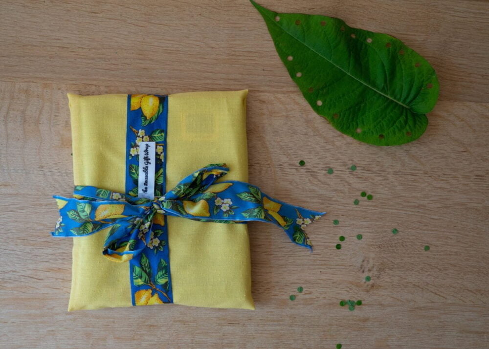 Duurzaam cadeau tip: zero waste gift wrap.