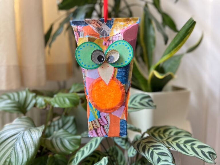 DIY: lampion van afval maken voor Sint Maarten.