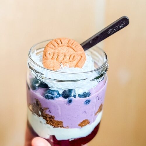 Makkelijke vegan triffle.