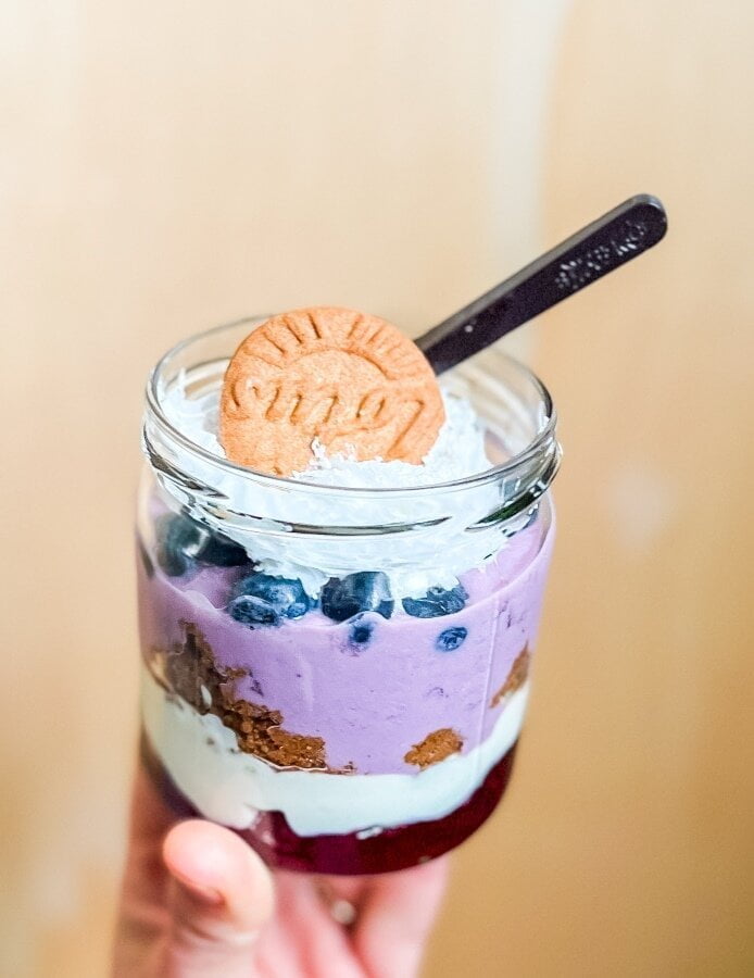 Veganes Weihnachtsdessert: schnelles veganes Trifle
