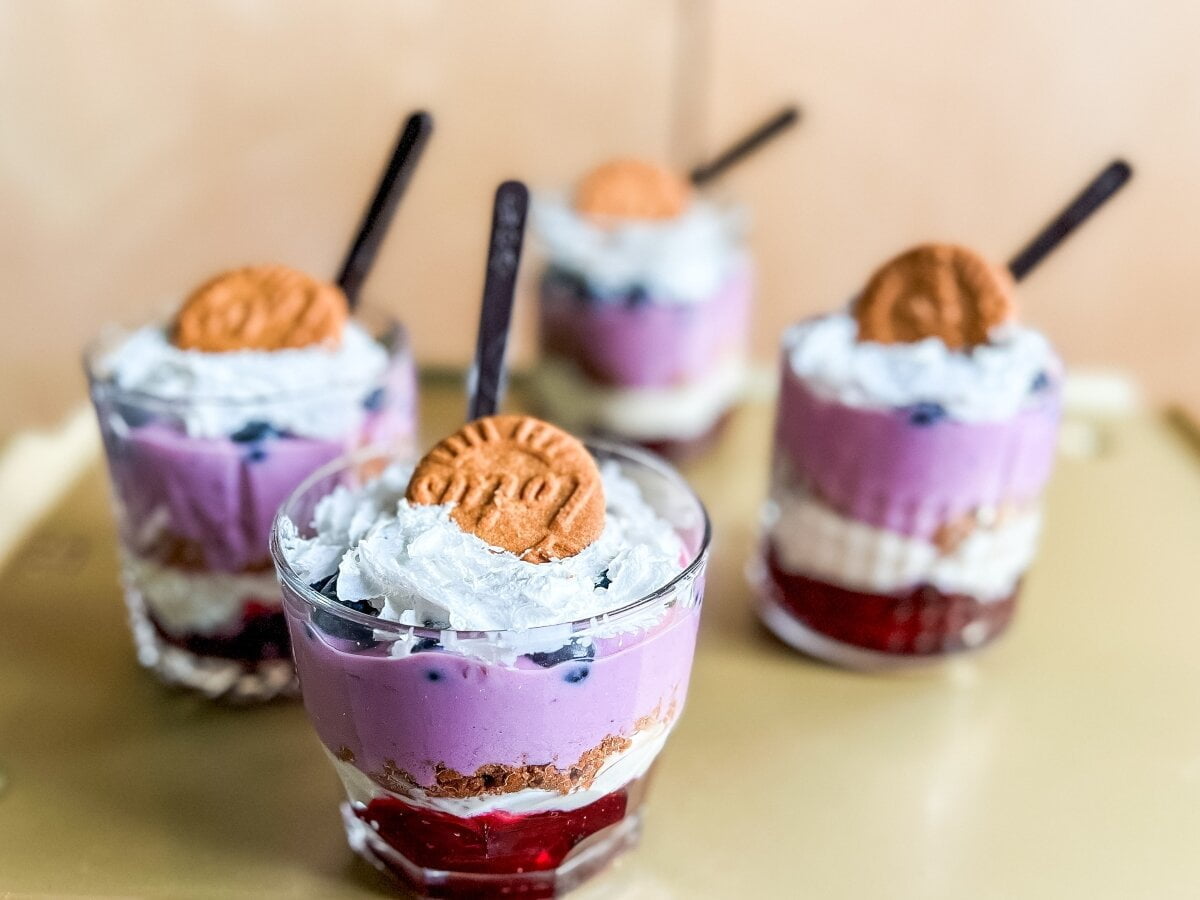 Vegan kerst toet: snelle vegan triffle.