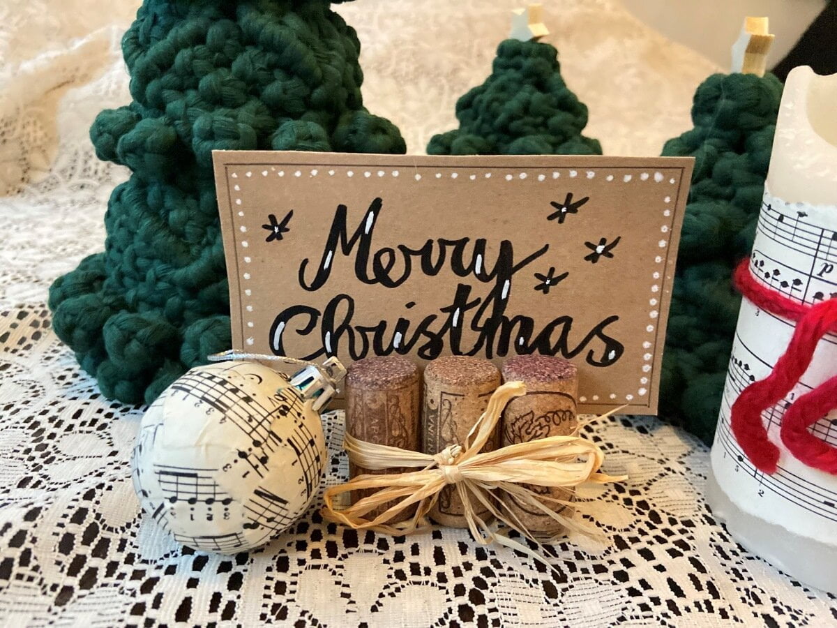 Kerst DIY: zero waste duurzame kersttafel.