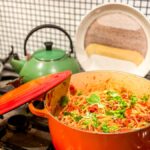 Makkelijke vegan spaghetti bolognese.