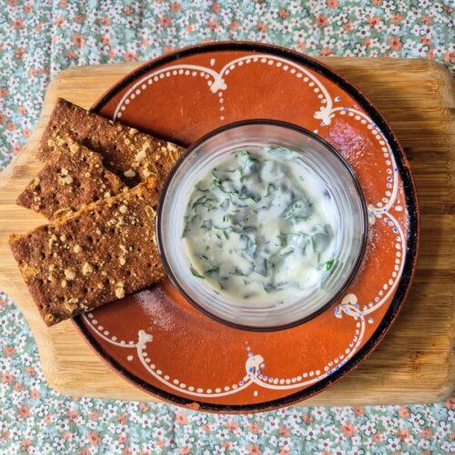 Wildplukdipsaus look-zonder-look recept eindresultaat.