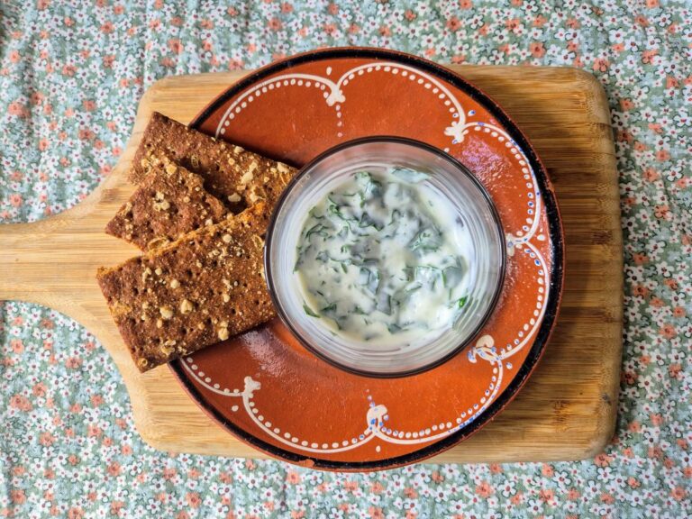 Wildplukdipsaus look-zonder-look recept eindresultaat.