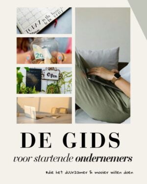 Boekhoudgids voor startende ondernemers en zzp'ers.