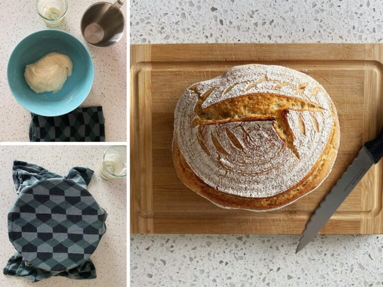 Recept: makkelijk recept om zelf spelt zuurdesembrood te maken.