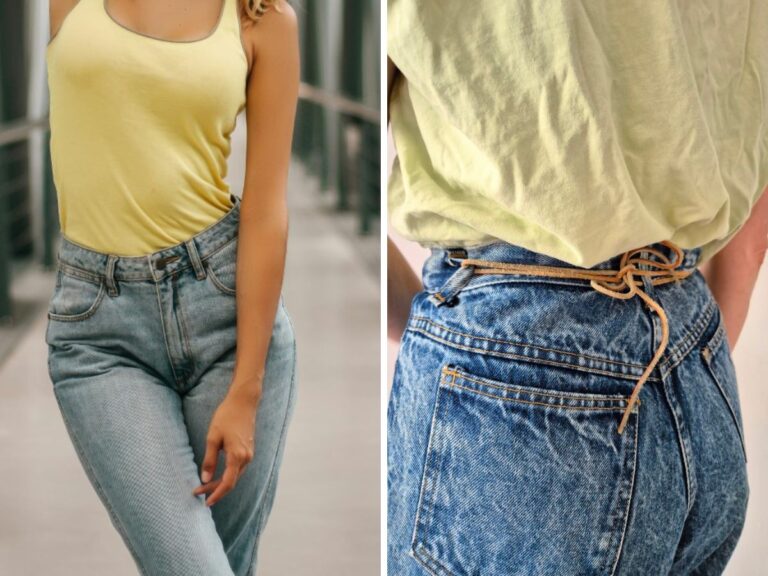 Fashion hack: te wijde broek innemen zonder naaimachine.