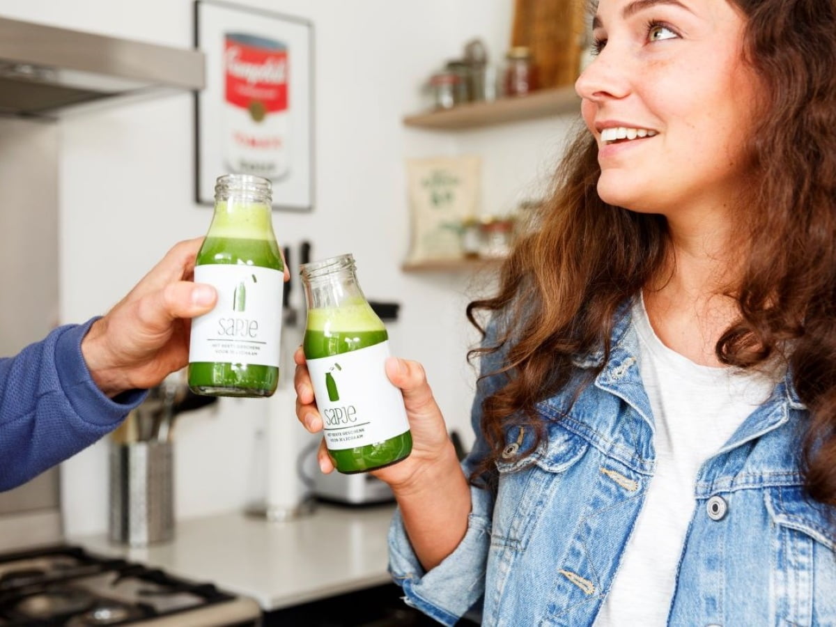 Sapje: gezonde smoothies in een flesje.