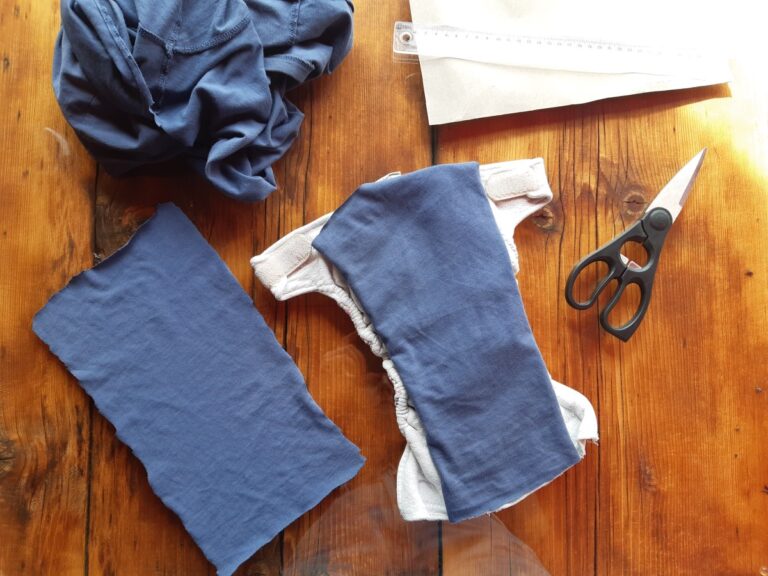 DIY: inlegvellen voor wasbare luiers zelf maken.