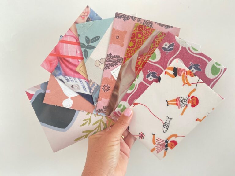 DIY: zelf enveloppen maken van oud papier.