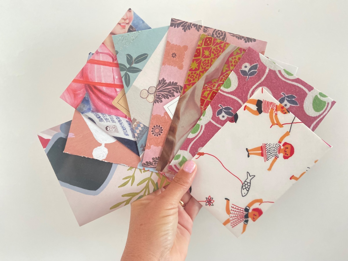 DIY: zelf enveloppen maken van oud papier.