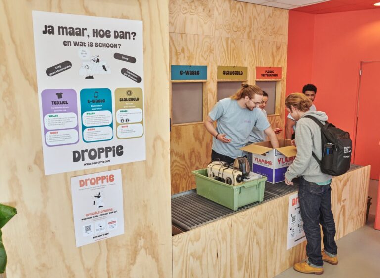 Recyclewinkel Droppie.