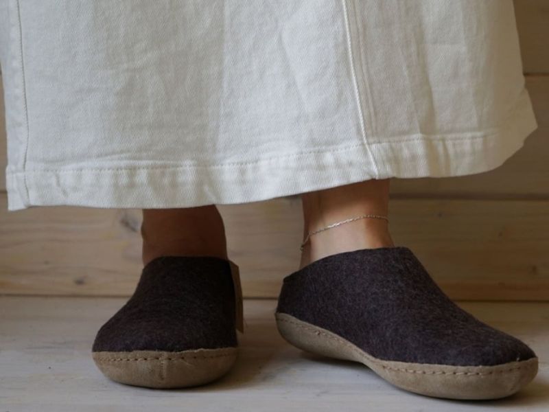 Glerups duurzame pantoffels.