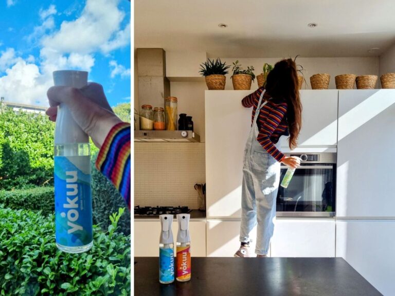 Ervaring met YOKUU, natuurlijk schoonmaken met probiotica (bacteriën).