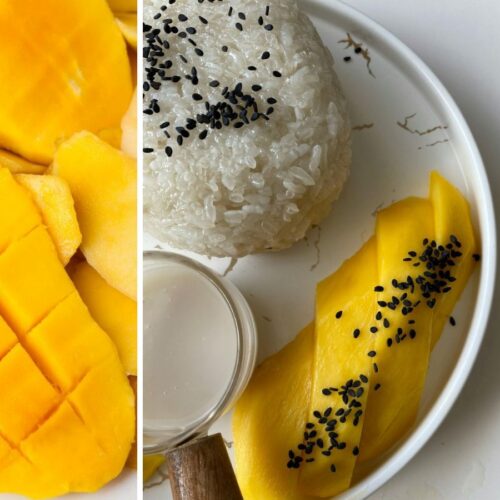 Sticky rice mango recept.