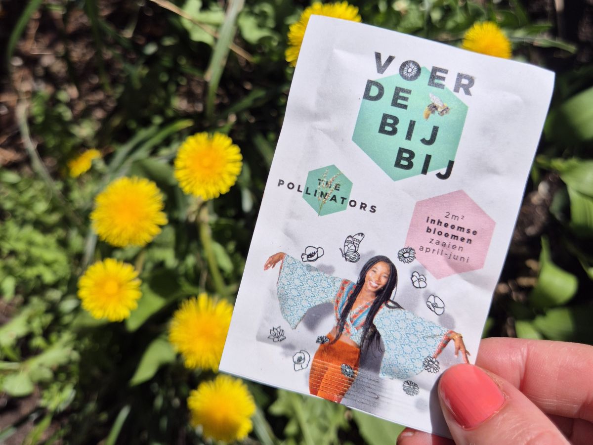 Voedselbanken voor bijen via The Pollinators.