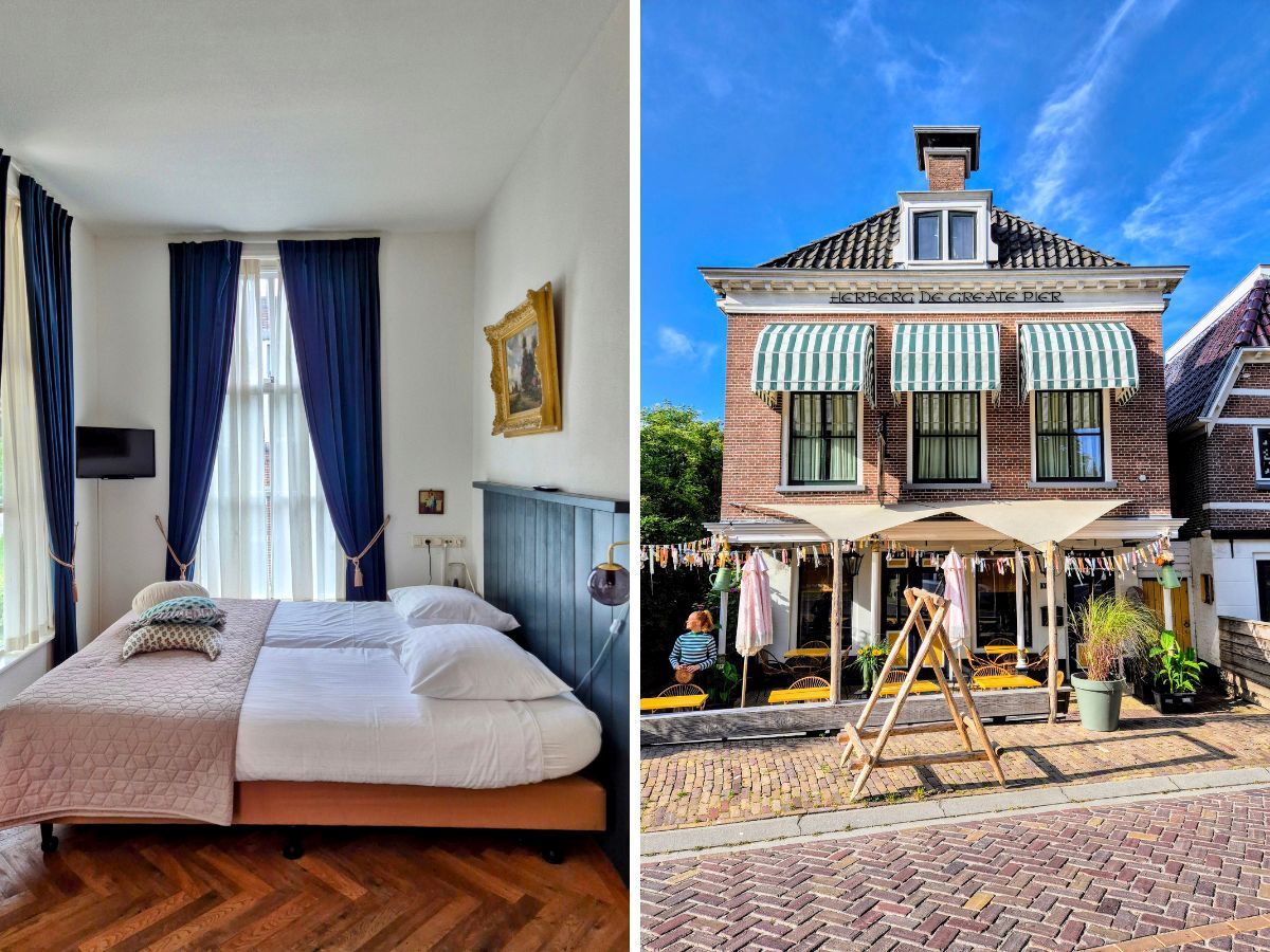 Herberg Greate Pier, duurzaam boetiekhotel Friesland.