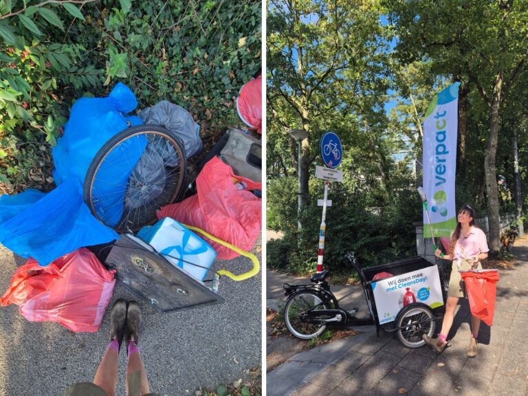 CleansDay Amsterdam zwerfvuil ophalen.
