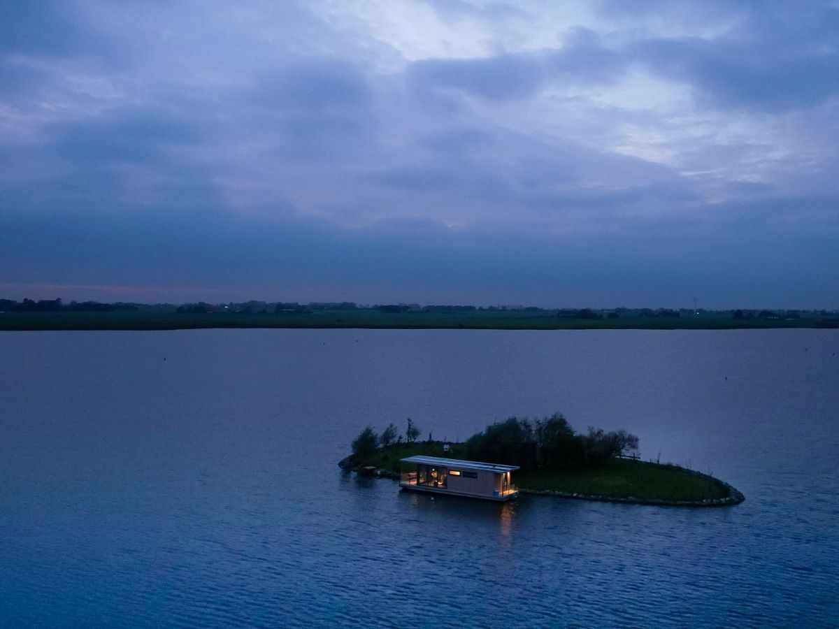 Konga Float, een natuurhuisje in Friesland.