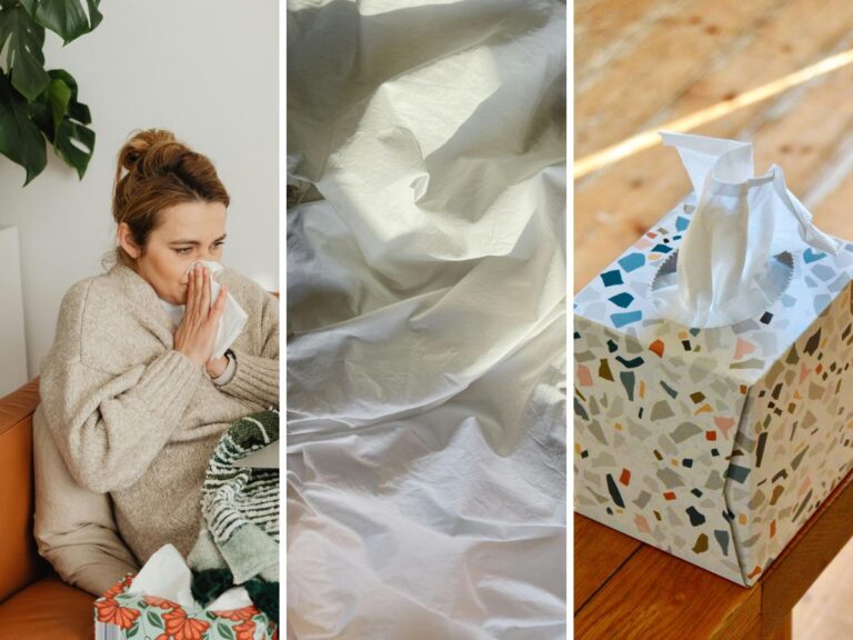 Pusten ohne Schuldgefühle: So wählen Sie nachhaltige Taschentücher.