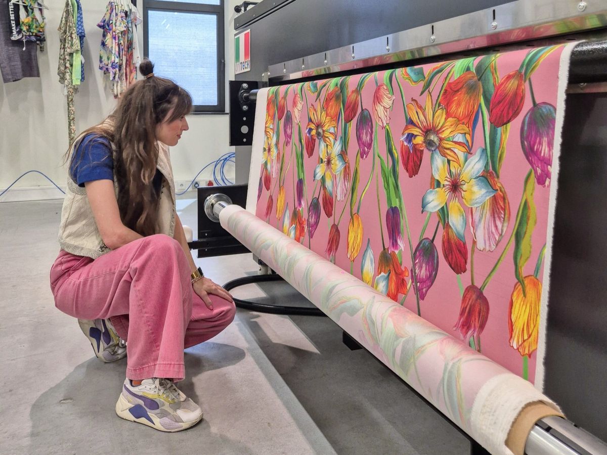 Monna Lisa ML 13000 Epson textile printer.