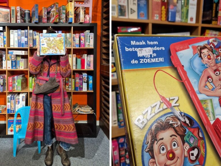 Tweedehands Sinterklaascadeaus kringloopwinkel.