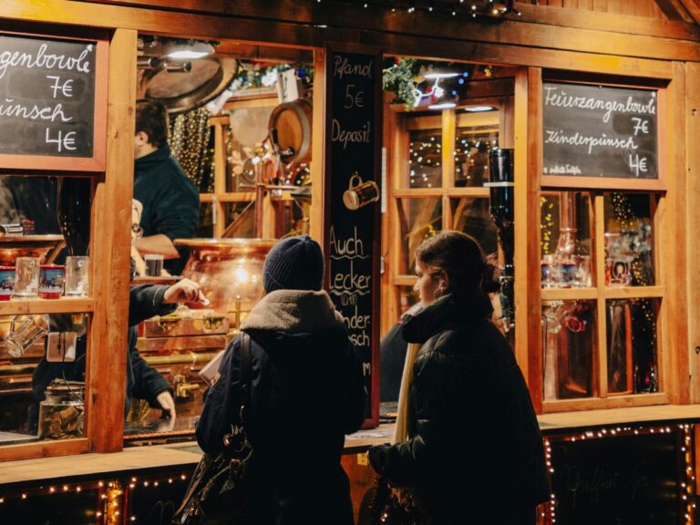 Kerstmarkten in Duitsland dichtbij met de trein bereikbaar.