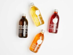 Alcoholvrij drankje Lemonaid.