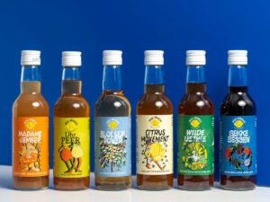 Duurzame limonade De Roze Bunker.