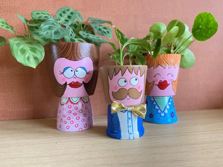 Doe-het-zelf: oude plantenpotten upcyclen!