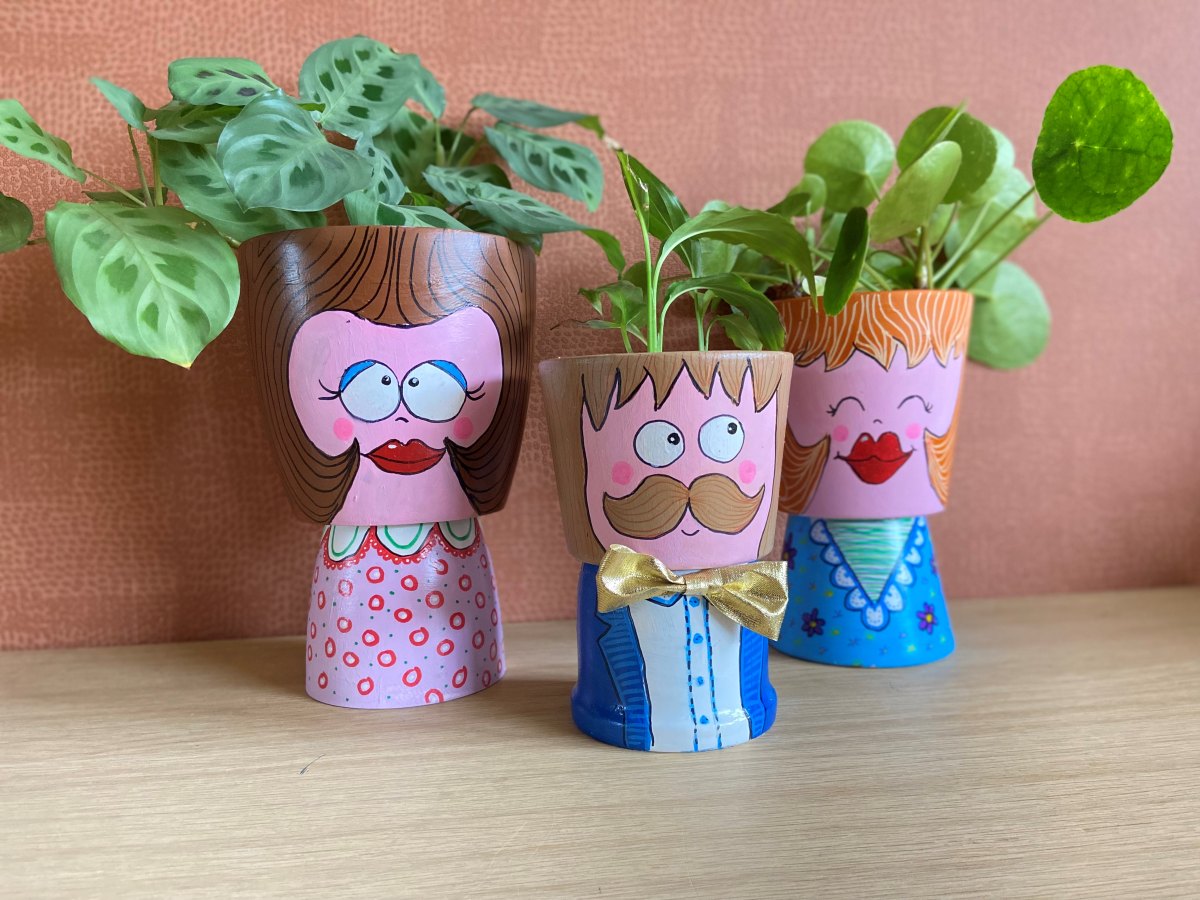 Doe-het-zelf: oude plantenpotten upcyclen!