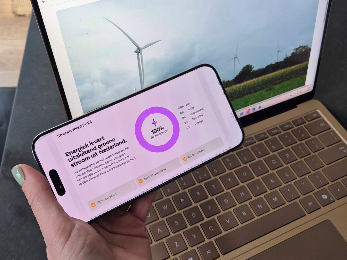 Energiek groene energiemaatschappij.
