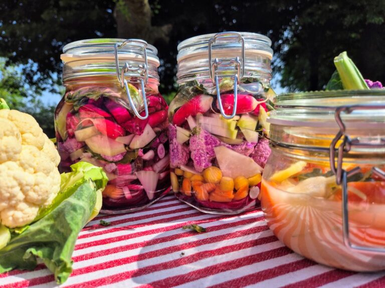 Gefermenteerde groenten recept.