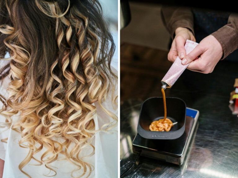Lijstje met natuurlijke haarverfmerken.