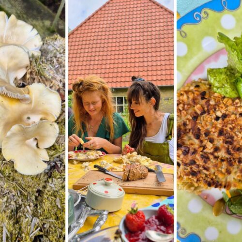 Oesterzwammenburger zelf maken, recept.