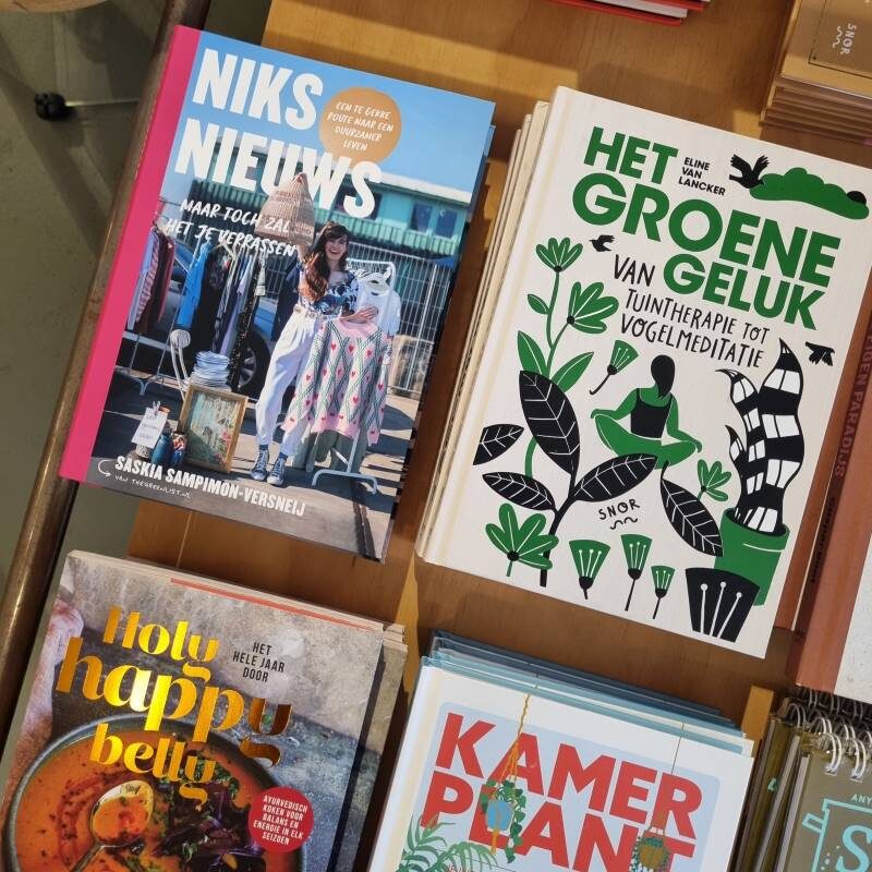 Saskia Sampimon-Versneij author of sustainable lifestyle book Niks Nieuws.