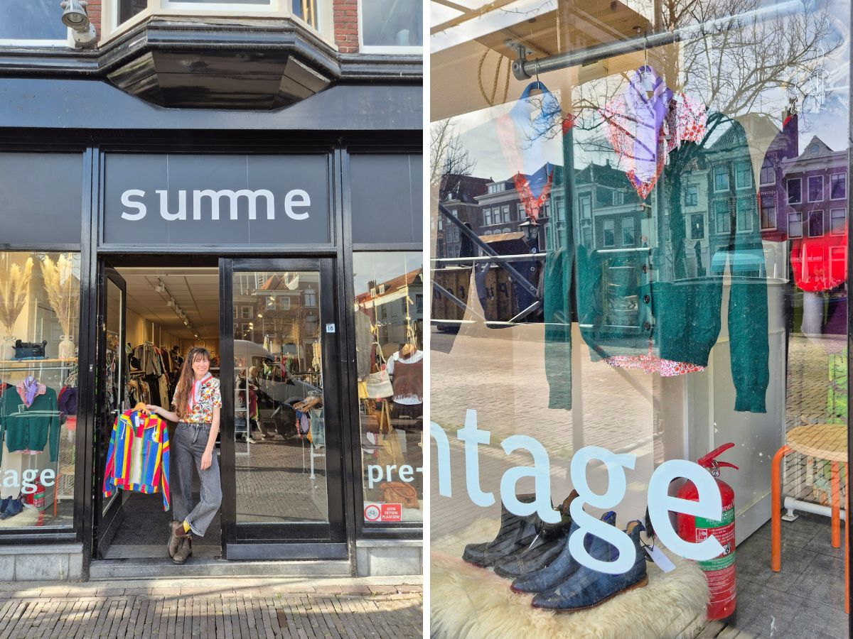 Second-hand shop in Leiden: Summe.