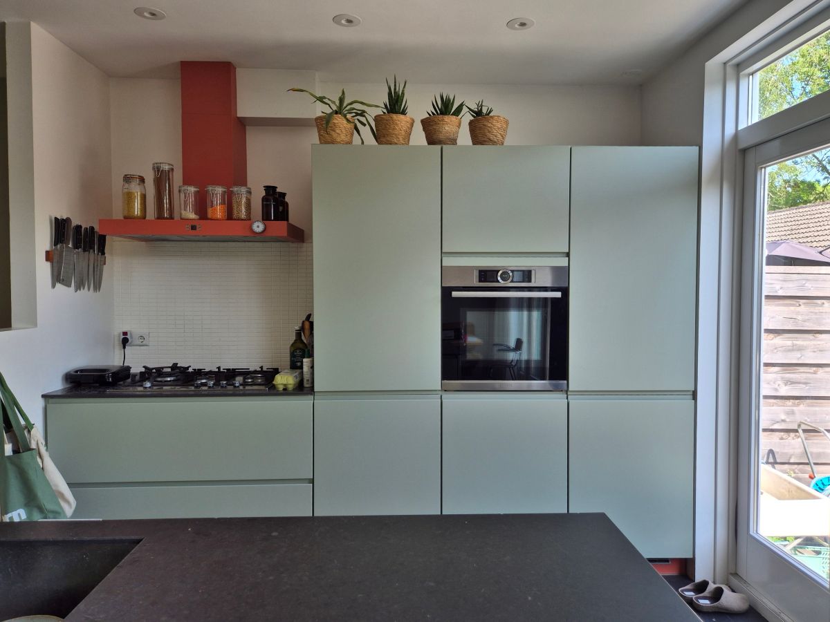Keuken wrappen met KleefEef.